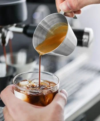 Jarra Medidora Espresso Acero Inoxidable 100ml - Imagen 4