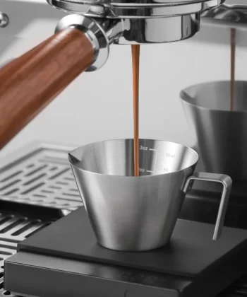 Alternative view of Jarra Medidora Espresso Acero Inoxidable 100ml