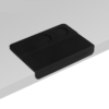 Tamping Mat Silicona con posa tamper MHW-3BOMBER - Negro