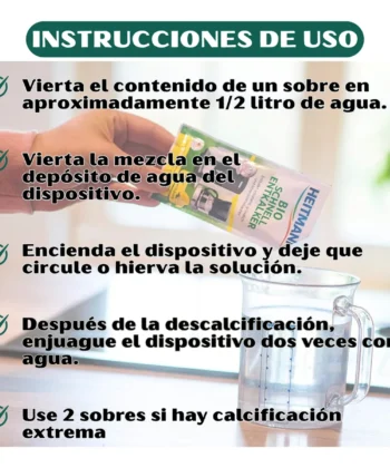 Descalcificador para máquinas de espresso o hervidores 2 unidades - Imagen 4