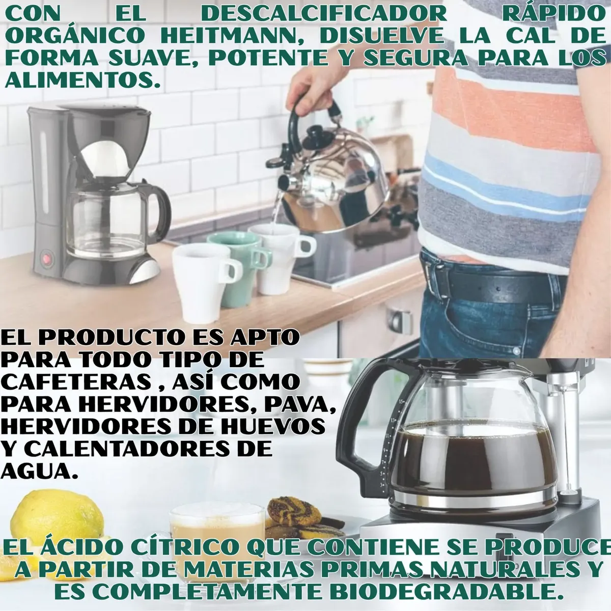 Descalcificador para máquinas de espresso o hervidores 2 unidades - Imagen 5