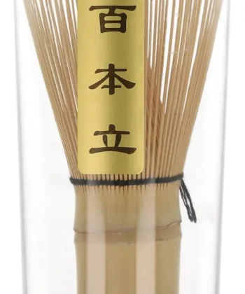 Alternative view of Chasen batidor revolvedor tradicional bambú para té Matcha