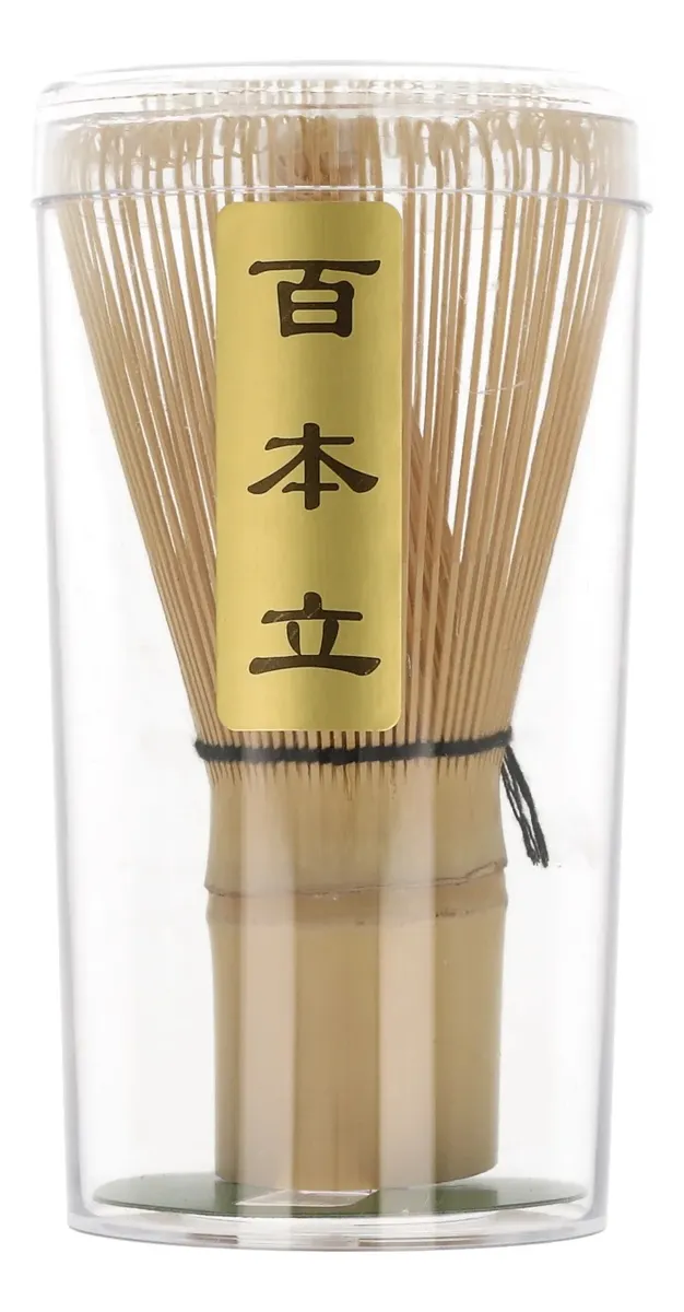 Chasen batidor revolvedor tradicional bambú para té Matcha - Imagen 2