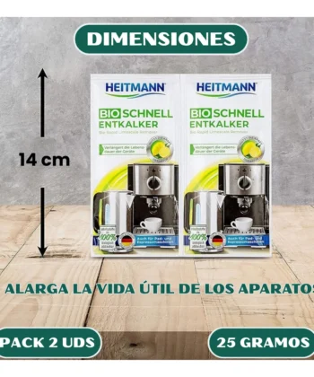 Alternative view of Descalcificador para máquinas de espresso o hervidores 2 unidades