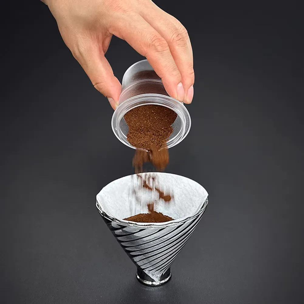 Vaso Dosificador Taza Portafiltro Café Espresso Barista - Imagen 6
