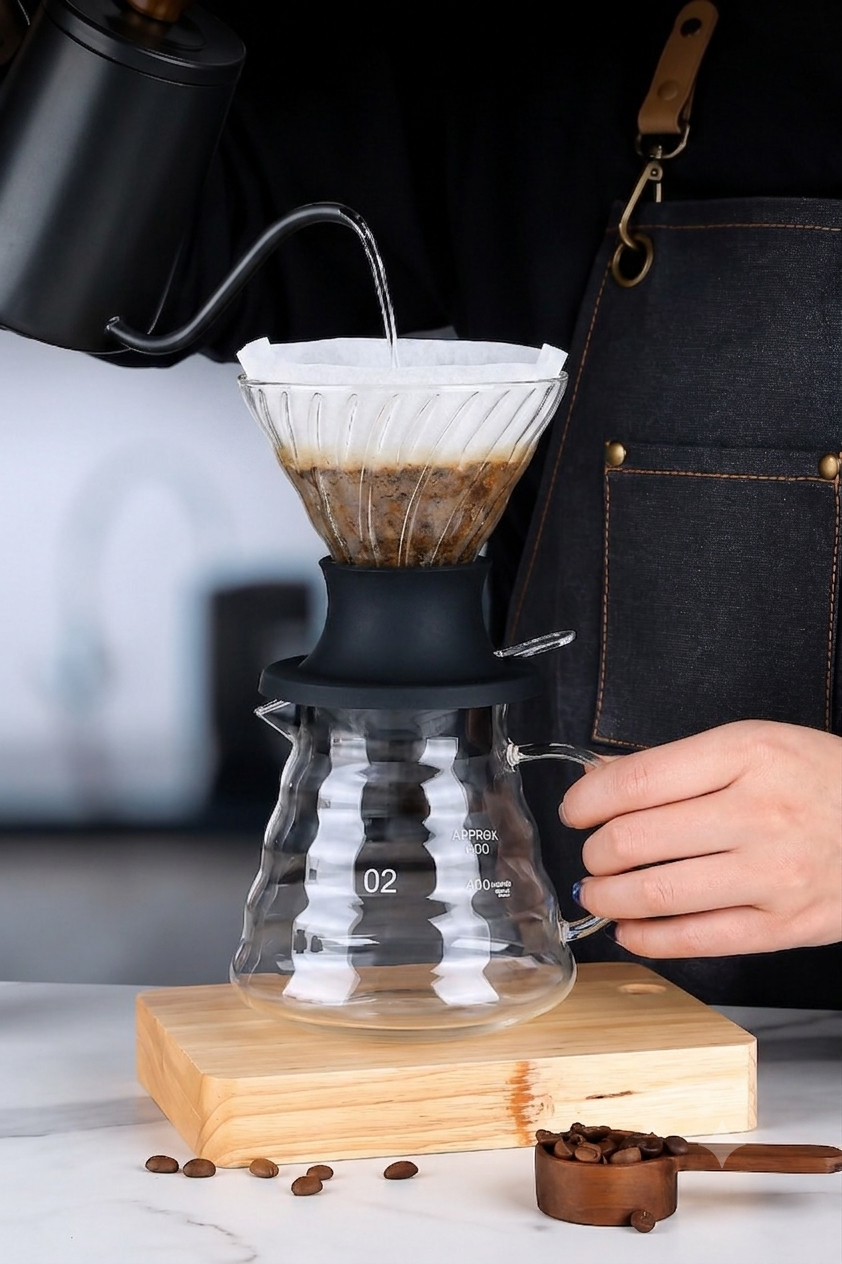 Cafetera Dripper V60 02 Switch Inmersión (1-4 tazas) - Imagen 3